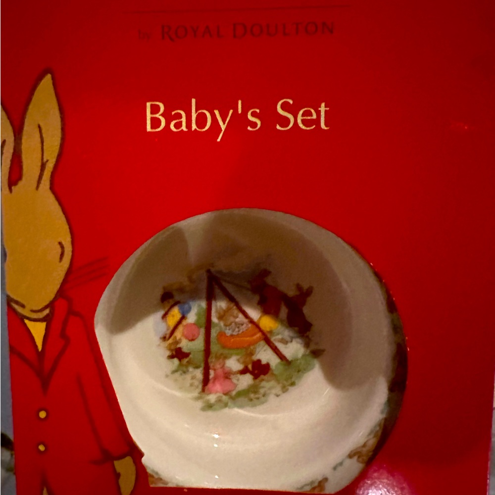 Royal Doulton Bunnykins 2 Piece Childrens Dish Set